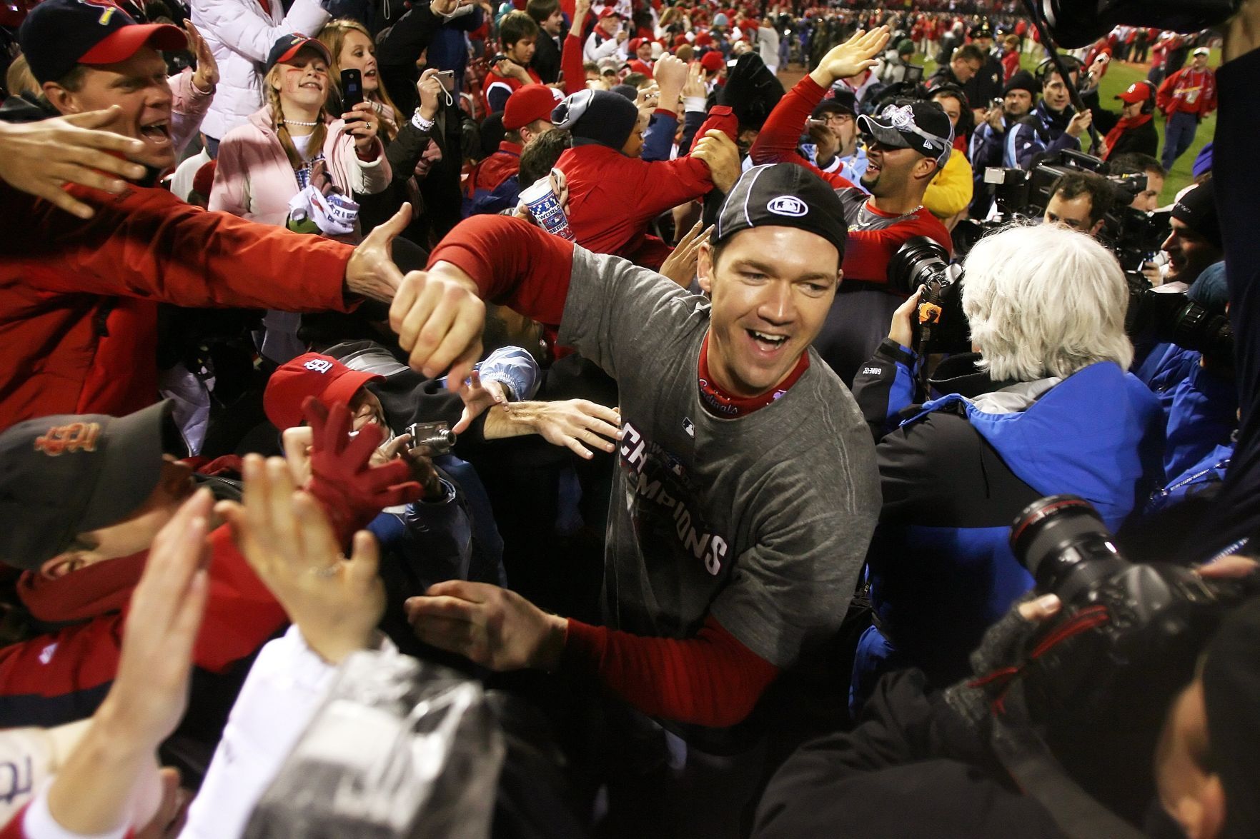 Scott Rolen, 2006 World Series championship celebration